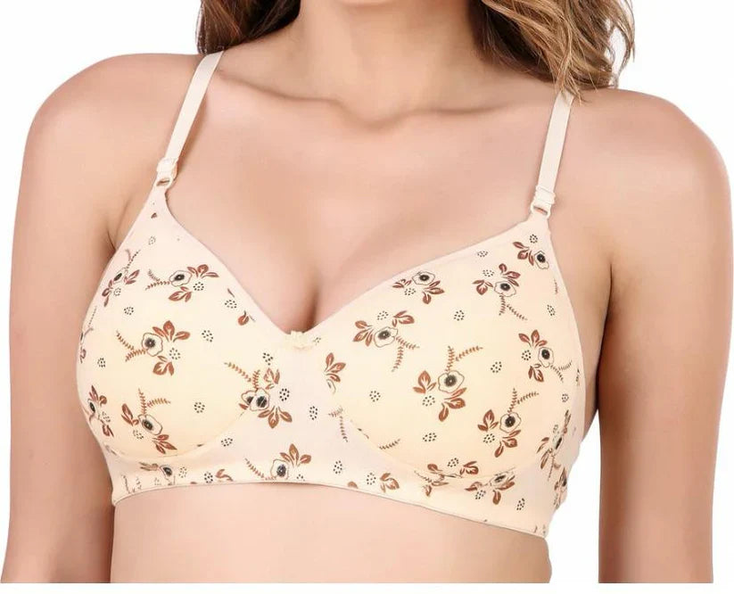 Women’s Floral Cotton Bra Combo