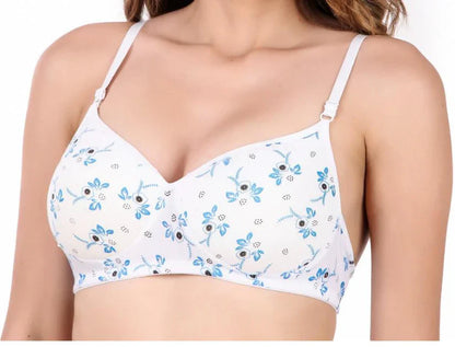 Women’s Floral Cotton Bra Combo