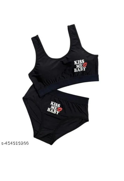 Kiss Me Baby Women’s Cotton Innerwear Set